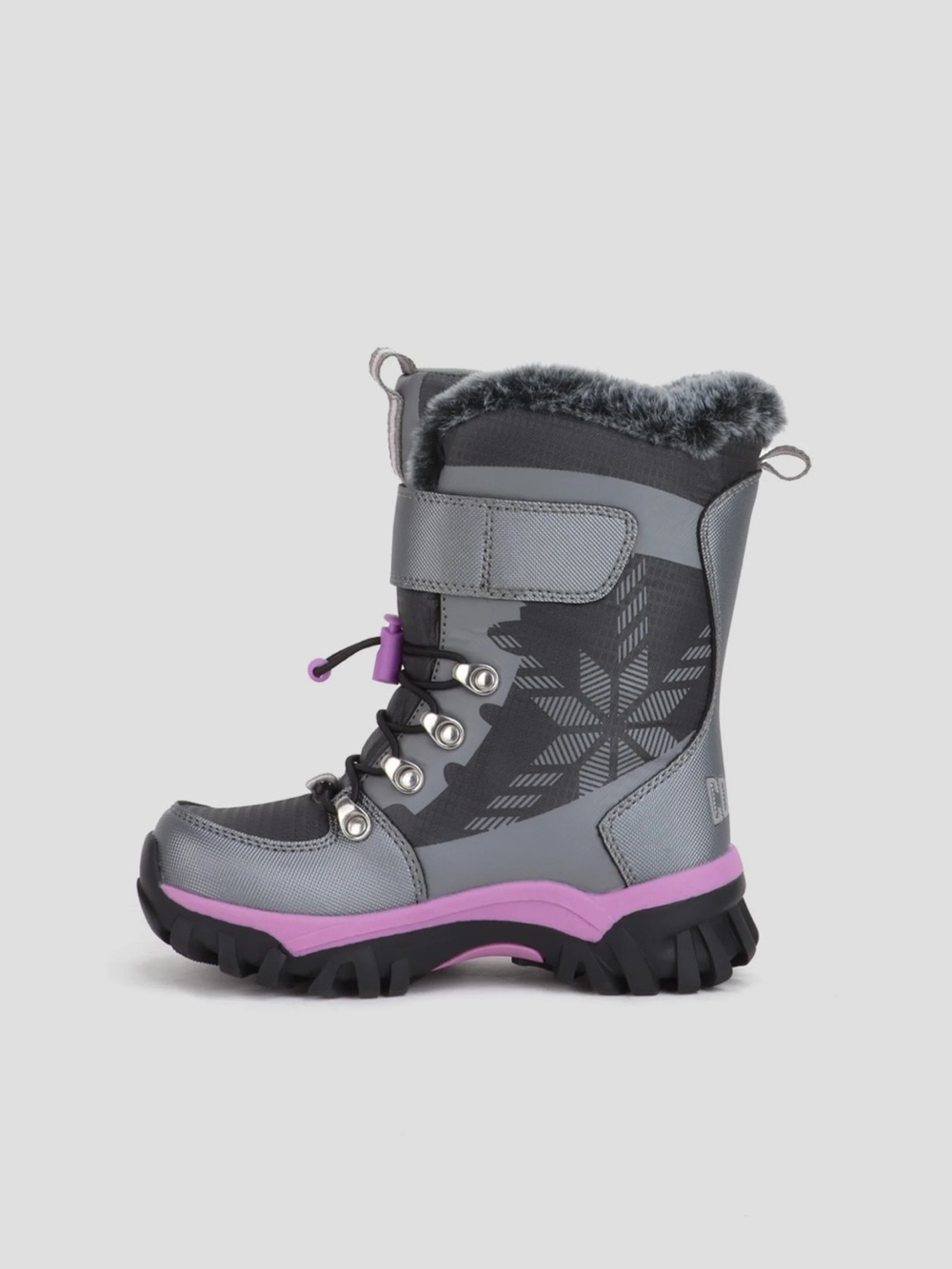 Cougar Toasty K Kids Toggle and Velcro Winter Boots